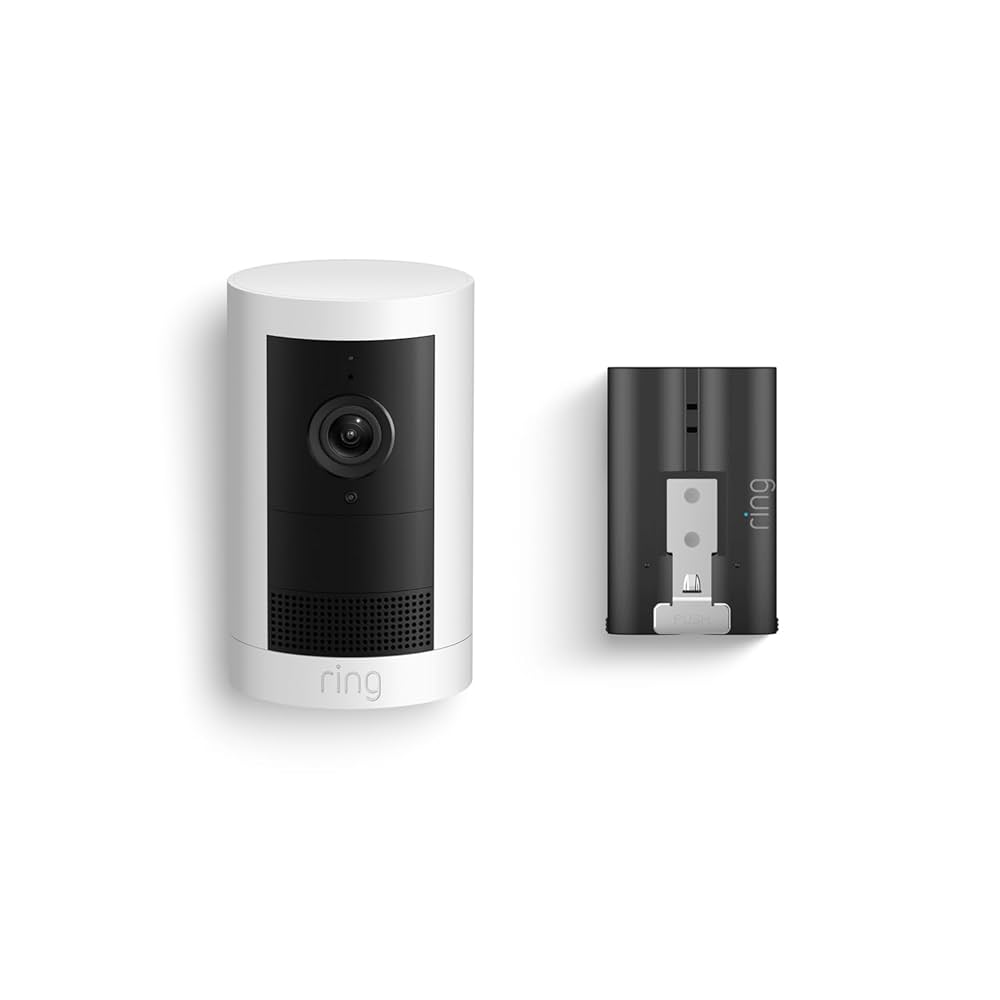 【新品未使用】Ring Stick Up Cam Battery Ring Stick Up Cam Battery - Indoor/Outdoor Smart Security